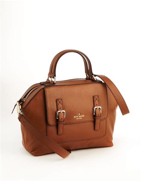 are all kate spade bags leather